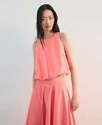 Mango Women's Flared Midi-Skirt