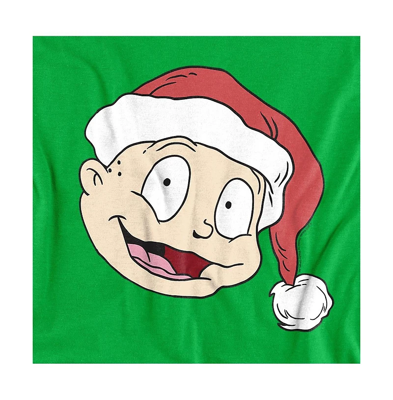 Rugrats Men's Tommy Santa Hat T-Shirt