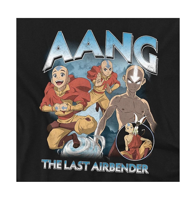 Avatar The Last Airbender Men's Aang Bootleg T-Shirt