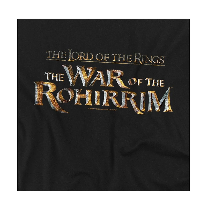 Lord Of The Rings Men's War Rohirrim Logo T-Shirt