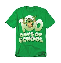 Teenage Mutant Ninja Turtles Men's 100 Days of School T-Shirt