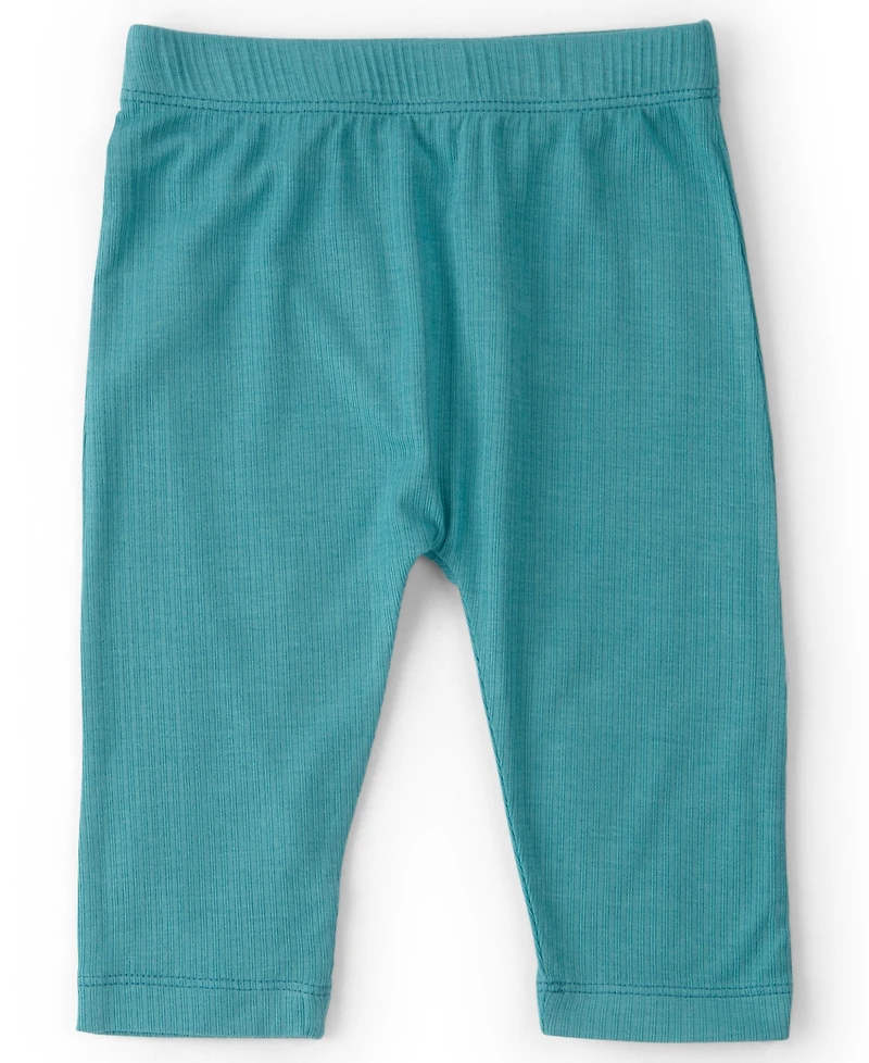 Carter's Baby Boys' PurelySoft Whale Pull-On Pants, 2-Pack