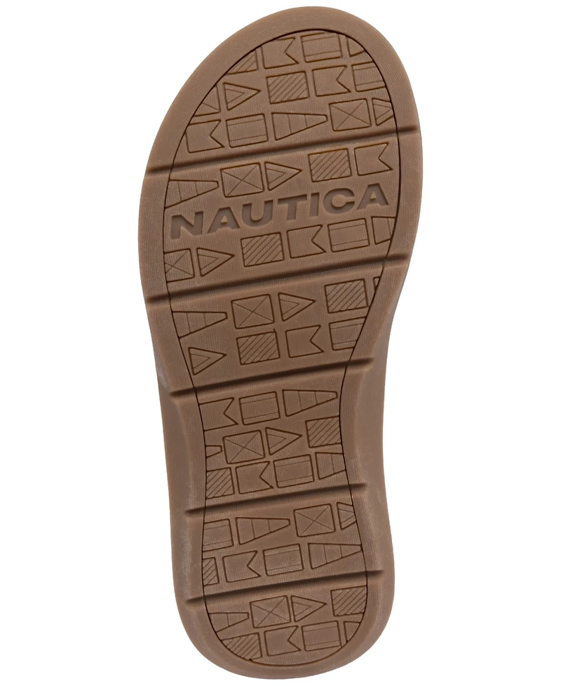 Nautica Men's Casted Round Toe Flip Flops