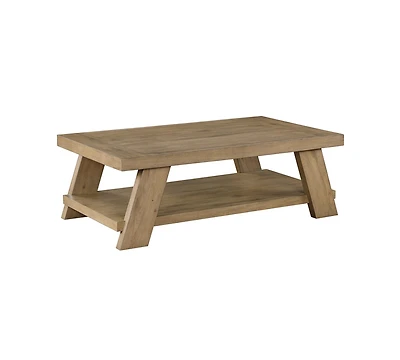 Ebony 55" Coffee Table