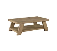 Ebony 55" Coffee Table