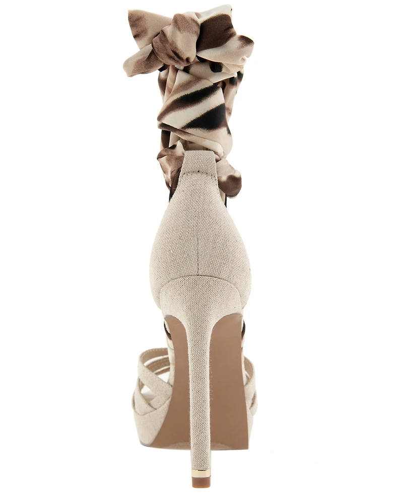 Kenneth Cole New York Women's Nikkii Ankle-Wrap Platform Sandals