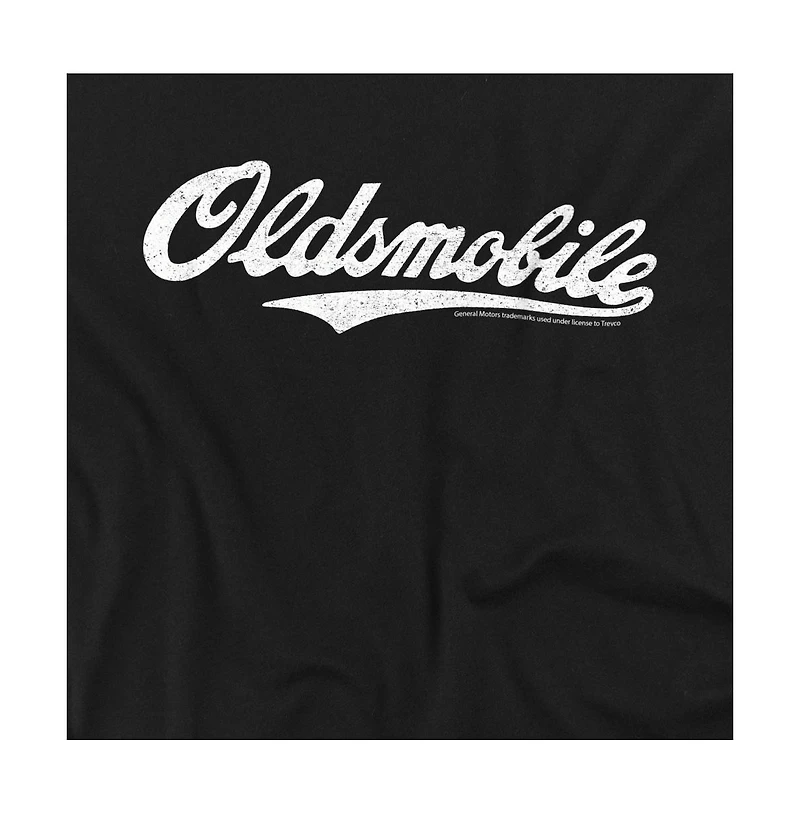Logovision Men's Oldsmobile Cursive Logo T-Shirt