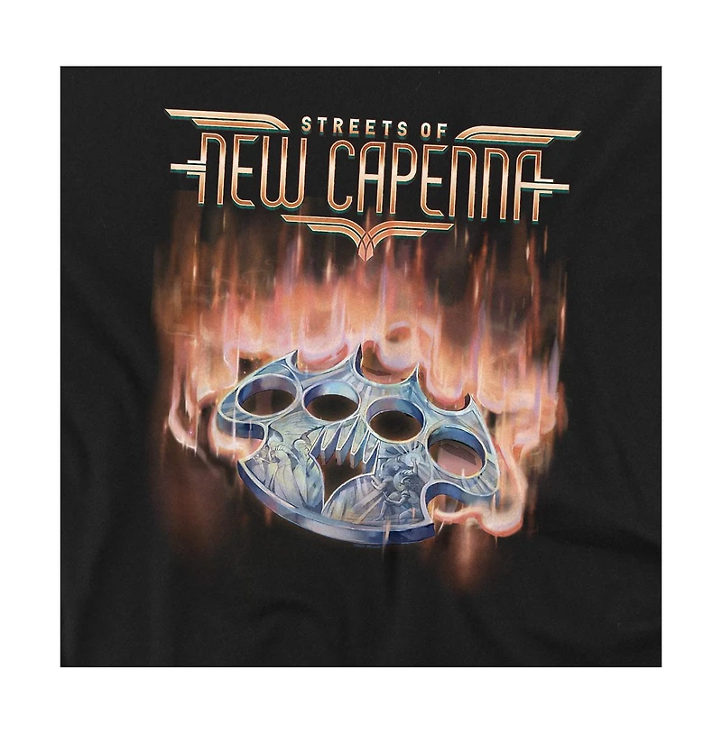 Magic Men's The Gathering Burning Knuckles With Logo T-Shirt