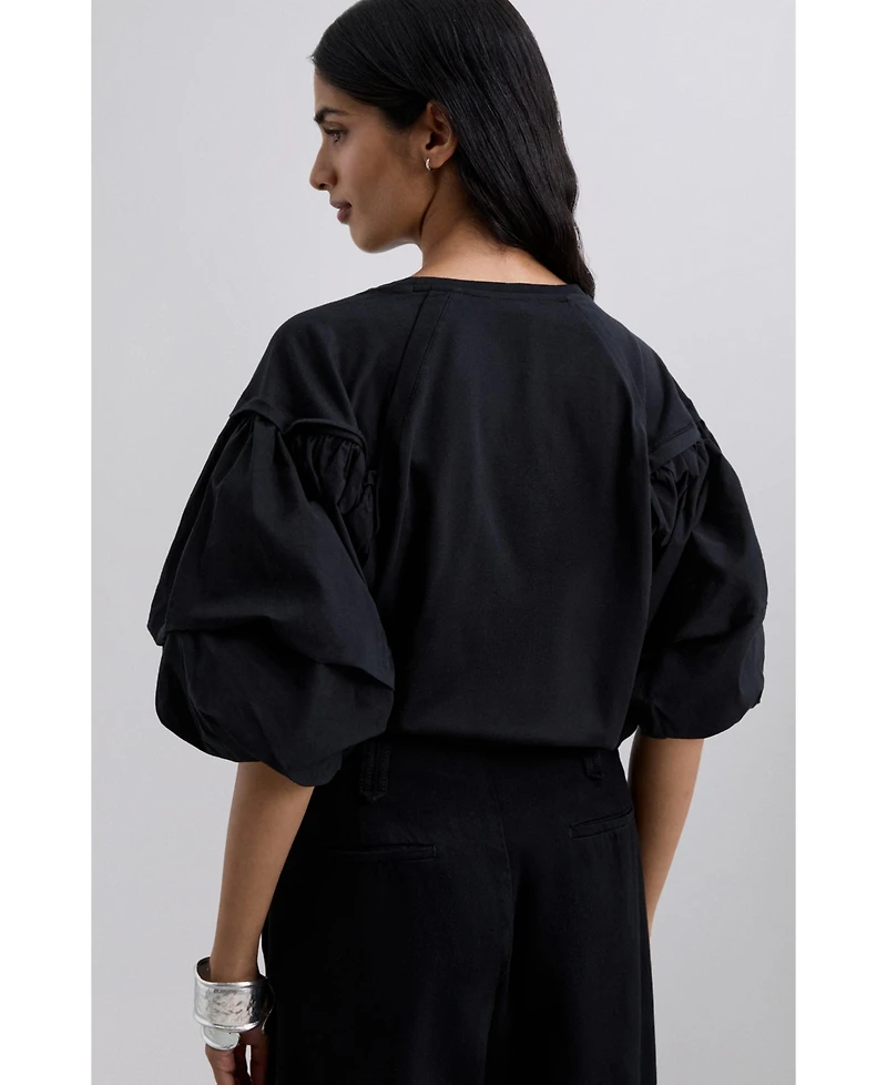 Scalpers Women's Poplinpuff Tee