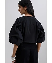 Scalpers Women's Poplinpuff Tee