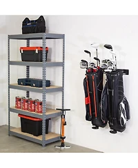 StoreYour Torrey Pines Golf Bag Storage Rack | Holds 2 Golf Bags