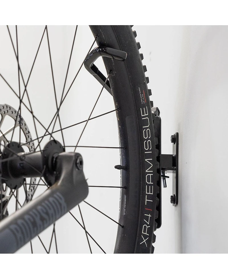 StoreYour Swivel Mount Bike Storage Rack | 2 Bike Garage Wall Hooks