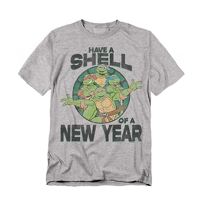 Teenage Mutant Ninja Turtles Men's Shell Of A New Year T-Shirt
