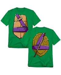 Teenage Mutant Ninja Turtles Big & Tall 2012 Donatello Shell Front Back T-Shirt