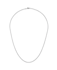 Curata Jewelry Solid 950 Platinum 1.1mm Cable Chain Necklace 16 24 Inch