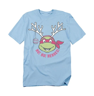 Teenage Mutant Ninja Turtles Men's Heroes Christmas Reindeer T-Shirt