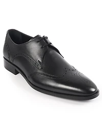 Vellapais Men's Wingtip Lace-Up Dress Shoes