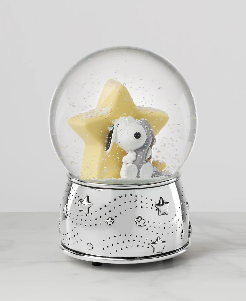 Reed & Barton Little Snoopy Musical Water Globe