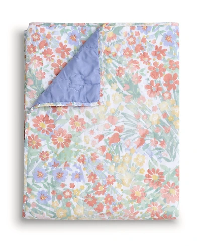 Greenland Home Fashions Alice Reversible Cotton Blend Throw, 50" x 60"