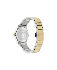 Versace Women's V-Auria Two Tone Bracelet Watch, 35mm