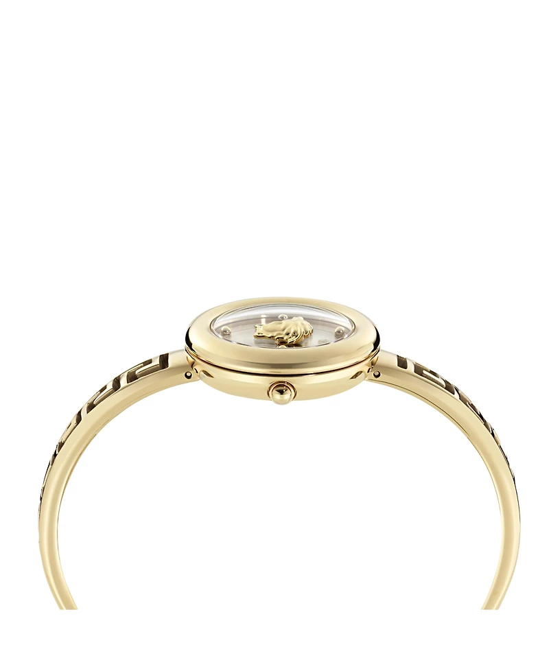 Versace Women's Medusa Eclipse Ip Yellow Gold Bracelet Watch