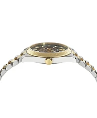 Versace Men's Millenyium Limited Edition Automatic Two Tone Bracelet Watch, 40mm