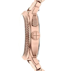 Fossil Men's Machine Big Tic Rose Gold-Tone Stainless Steel Watch, 41mm