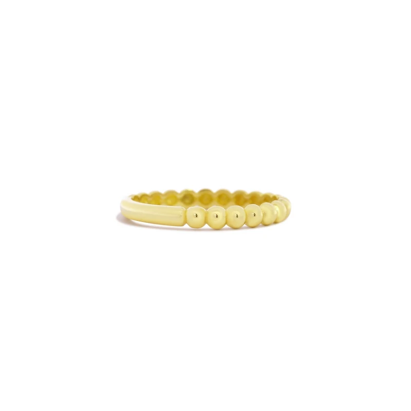 The Lovery Gold Beaded Ring 14K