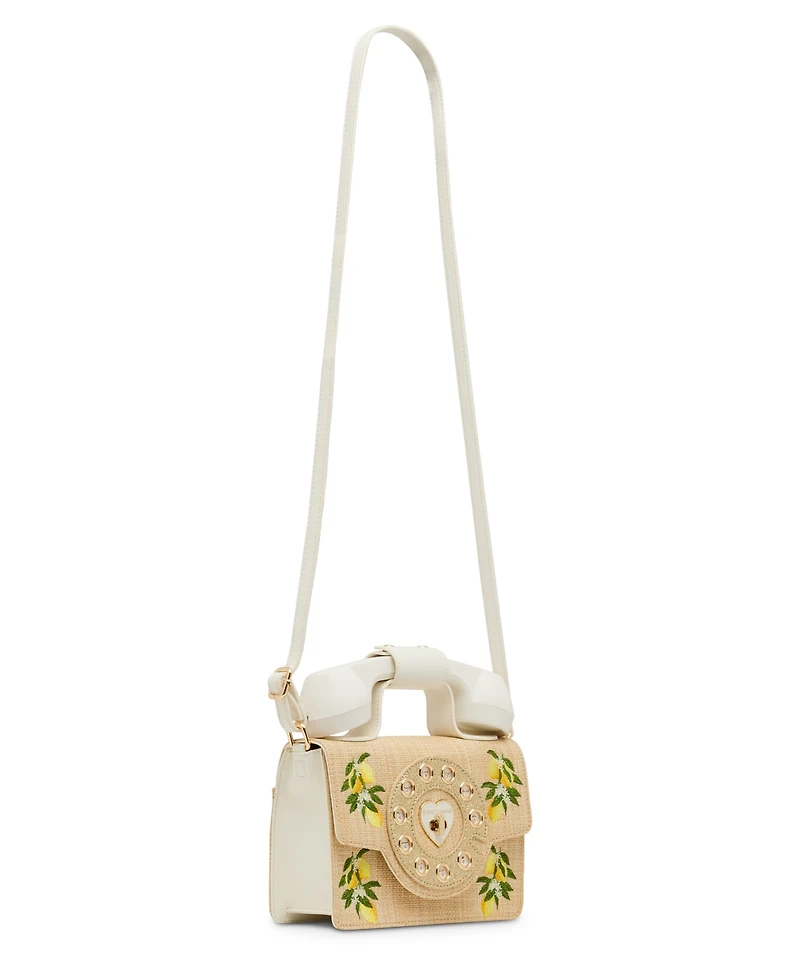 Betsey Johnson Scored Mini Crossbody Bag
