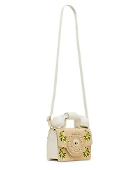 Betsey Johnson Scored Mini Crossbody Bag