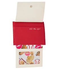 Betsey Johnson Skull Boss Trifold Wallet