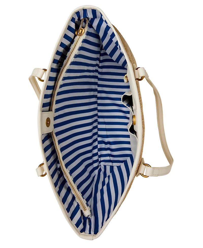 Betsey Johnson Skullicious Tote W/ Scarf