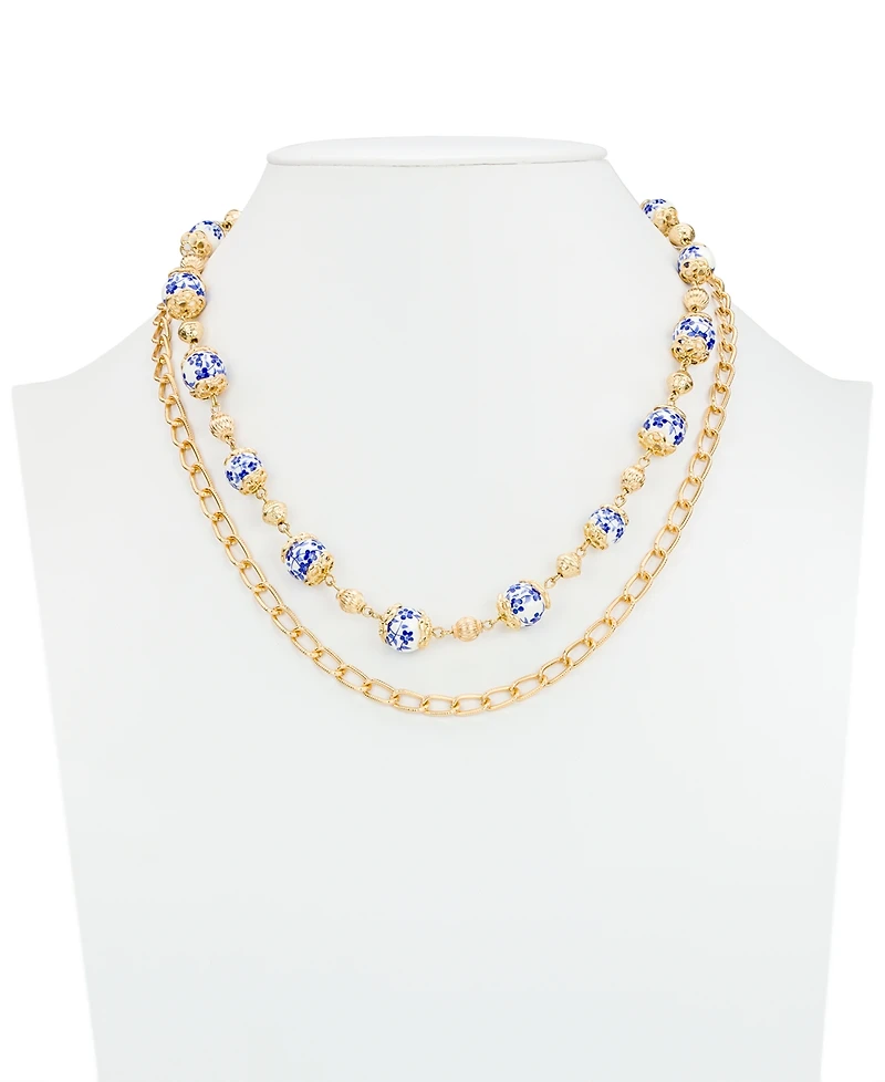 Patricia Nash Gold-Tone Plated Modular Necklace