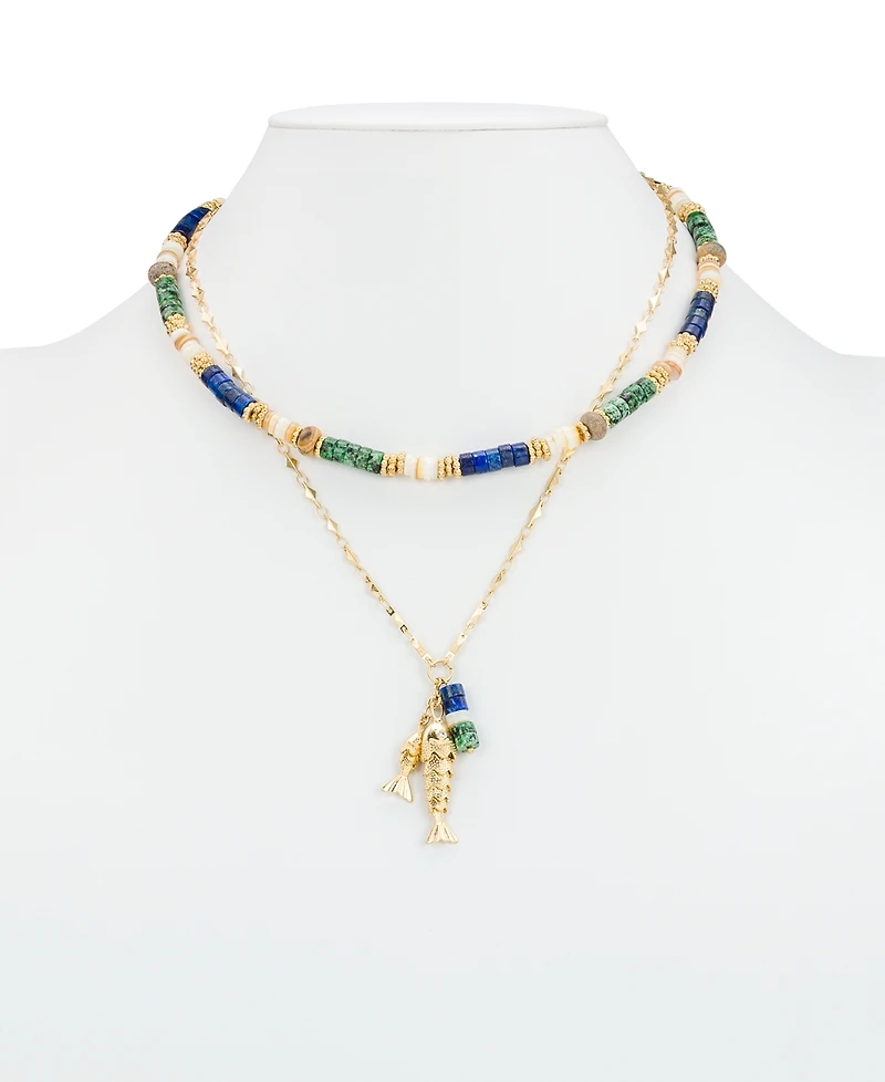 Patricia Nash Gold-Tone Plated Modular Necklace