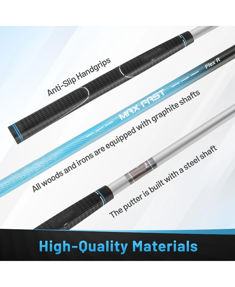 Mecale Men s Complete Golf Club Set with Stand Bag