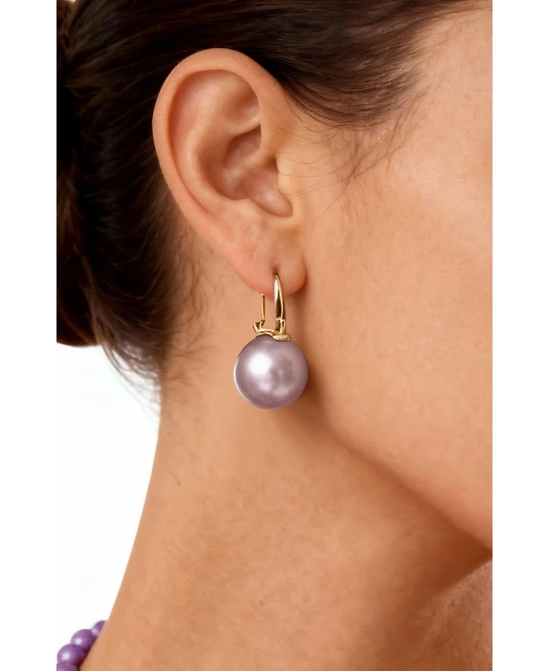 Retro Chic Pearl Earrings