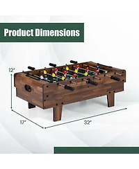 Mecale 4-in-1 Combo Game Table Set with Billiards