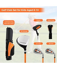 Mecale Junior Complete Golf Club Set for Kids Ages 8-10
