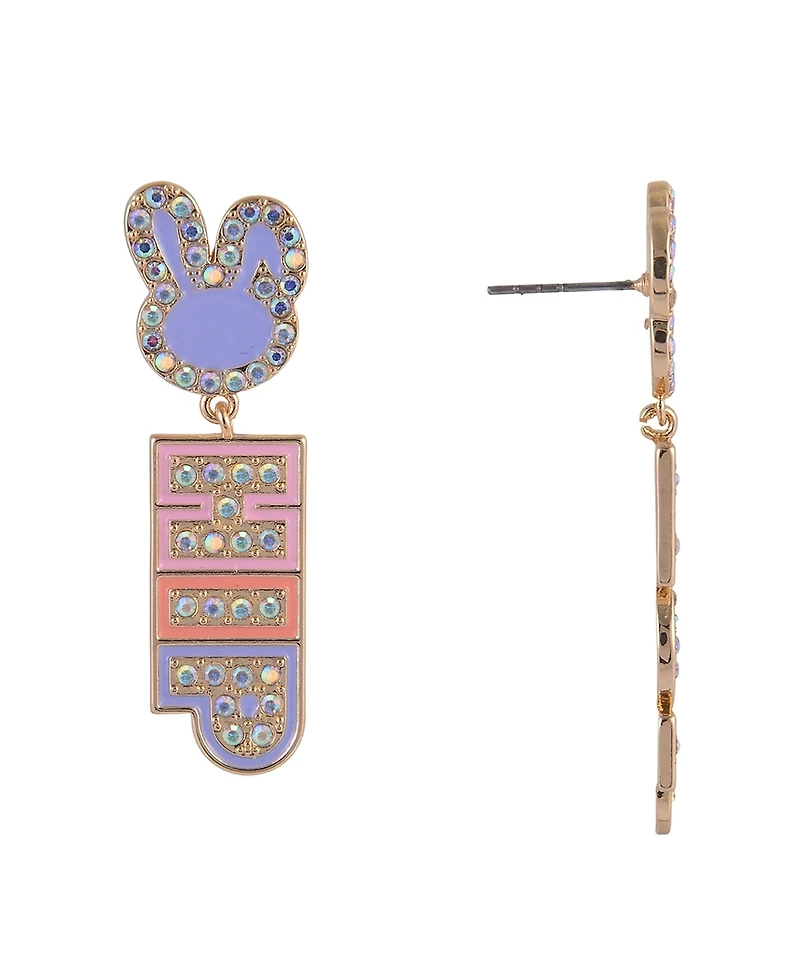 Hallmark Easter Hip Hop Bunny Earrings