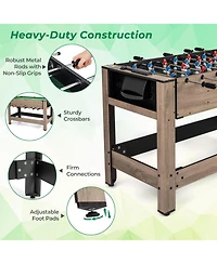 Mecale 2-in-1 Swivel Game Table for Teens & Adults