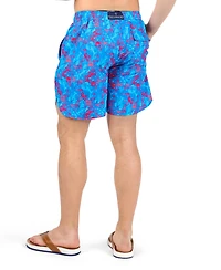 TailorByrd Men's Lobsters Printed Swim Shorts