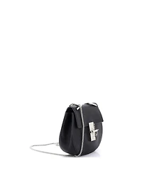 Pre-Owned Chloe Mini Drew Crossbody Bag Leather