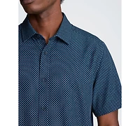 Kenneth Cole Men's Short-Sleeve Sport Shirt