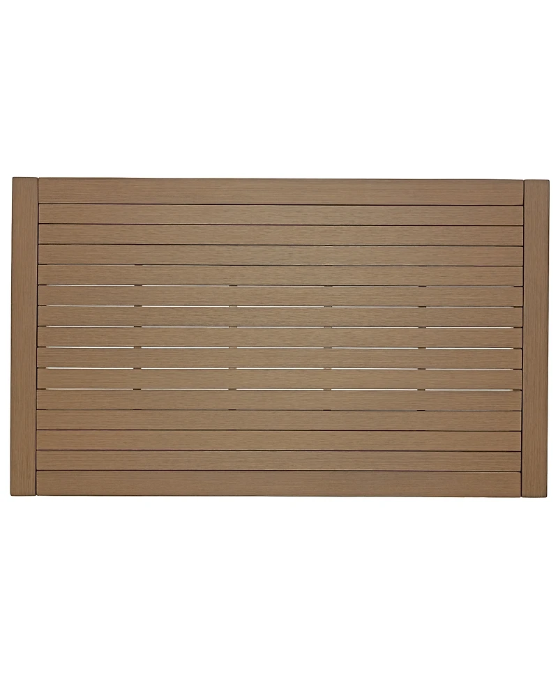 Agio Vera 54" Aluminum Outdoor Coffee Table, Created for Macy's