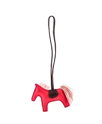 Pre-Owned Hermes Pm GriGri Rodeo Bag Charm Leather