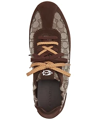 Coach Men's Signature Jacquard Lace-Up Sneakers