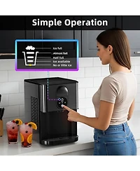 Cowsar Portable Nugget Ice Maker, 44 lbs/Day