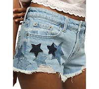 Lucky Brand Women's Legend Mid-Rise Festival Shorts
