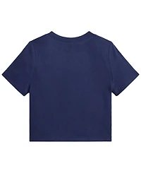 Polo Ralph Lauren Girls' 7-16 Ribbed Boxy T-Shirt