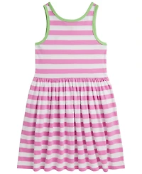 Polo Ralph Lauren Girls' 7-16 Striped Cotton Jersey Dress